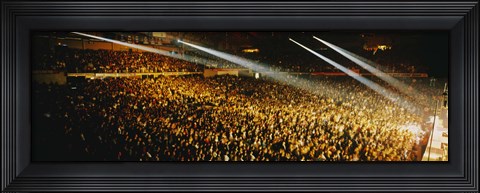 Framed Rock Concert Interior Chicago IL USA Print