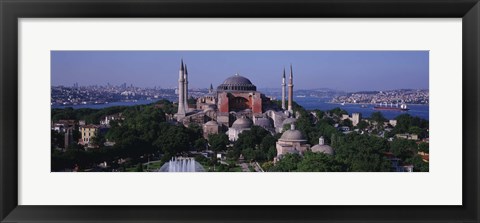 Framed Turkey, Istanbul, Hagia Sophia Print