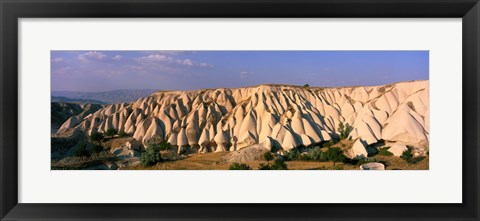 Framed Pinnacles, Goreme Valley, Cappadocia, Turkey Print