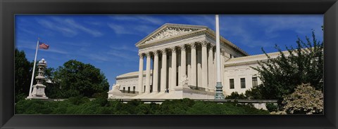 Framed US Supreme Court Building, Washington DC, District Of Columbia, USA Print