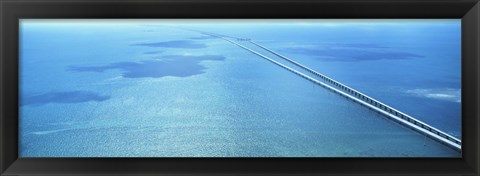 Framed Seven Miles Bridge Florida Keys FL USA Print