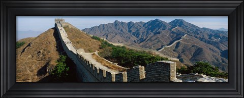 Framed Great Wall Of China Print