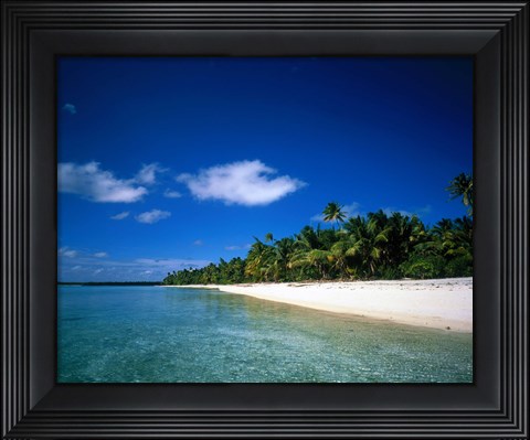Framed Tahiti French Polynesia Print