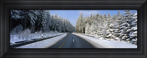 Framed Road, Hochwald, Germany Print