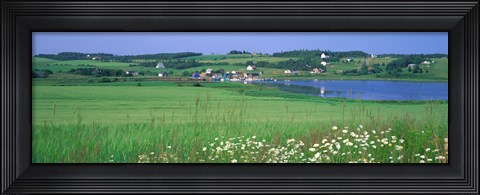 Framed French River, Prince Edward Island, Canada Print