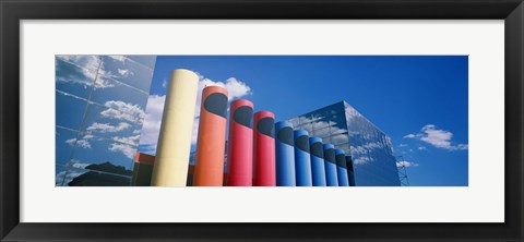 Framed Modern Architecture, Columbia, South Carolina, USA Print