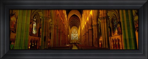 Framed St. Mary&#39;s Cathedral, Sydney, New South Wales, United Kingdom, Australia Print