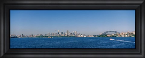 Framed Sydney Skyline, Australia Print