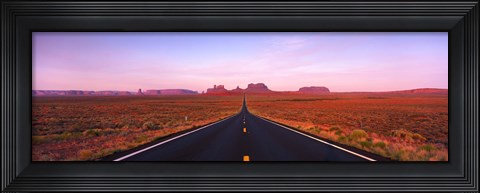 Framed Road Monument Valley, Utah, USA Print