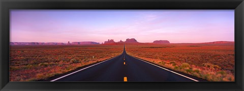 Framed Road Monument Valley, Utah, USA Print