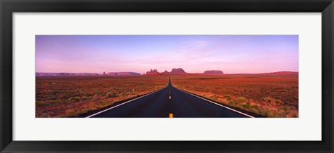 Framed Road Monument Valley, Utah, USA Print