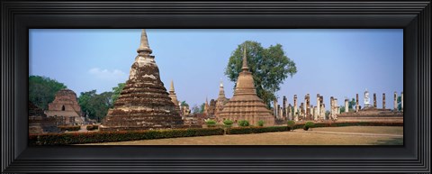 Framed Sukhothai Historical Park Thailand Print