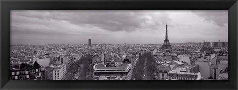 Framed Eiffel Tower, Paris, France Print