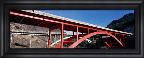 Framed Two bridges San Carlos Indian Reservation AZ USA Print