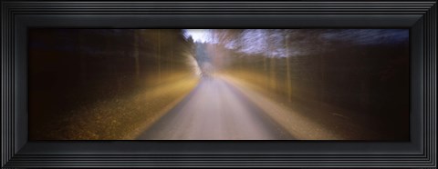Framed Winding Road, Germany Print