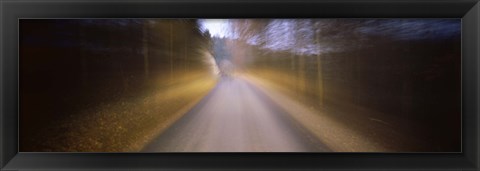 Framed Winding Road, Germany Print