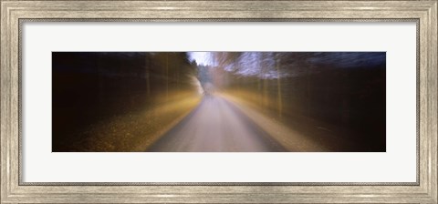 Framed Winding Road, Germany Print
