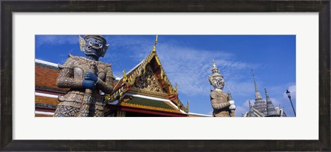 Framed Architectual detail Grand Palace, Bangkok, Thailand Print
