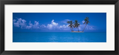 Framed Island, Caribbean Print