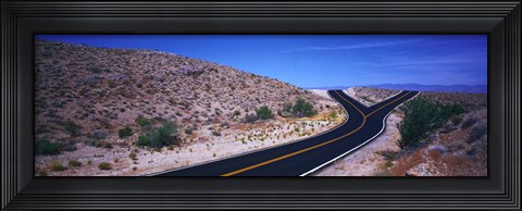 Framed Fork In The Road Print