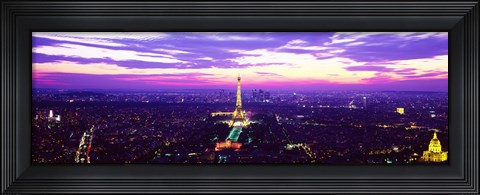 Framed France, Paris, Eiffel Tower Print
