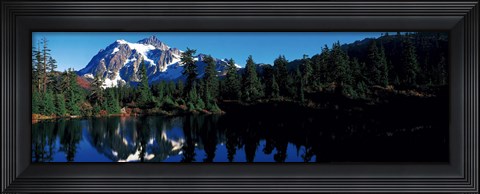 Framed Mount Shuksan North Cascades National Park WA Print
