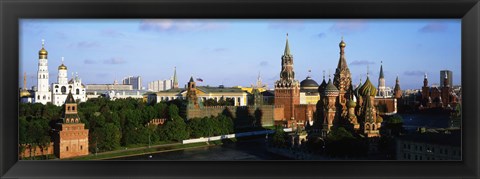 Framed Russia, Moscow, Red Square Print