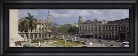 Framed High angle view of a theater, National Theater of Cuba, Havana, Cuba Print
