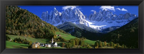 Framed Saint Magdalena Church, Italy Print