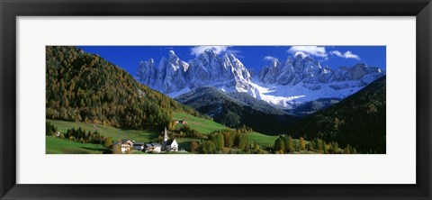 Framed Saint Magdalena Church, Italy Print