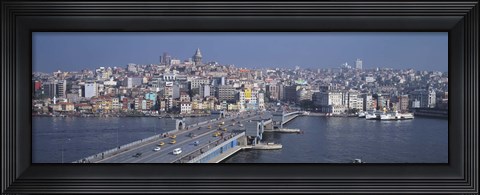 Framed Turkey, Istanbul, skyline Print