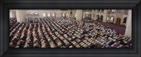 Framed Turkey, Edirne, Friday Noon Prayer at Selimiye Mosque Print