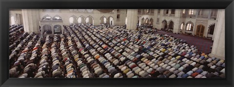 Framed Turkey, Edirne, Friday Noon Prayer at Selimiye Mosque Print