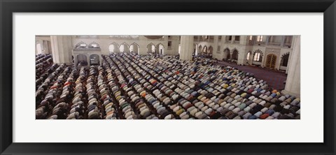 Framed Turkey, Edirne, Friday Noon Prayer at Selimiye Mosque Print