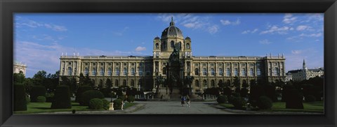 Framed Facade of a museum, Museum Of Fine Arts, Vienna, Austria Print