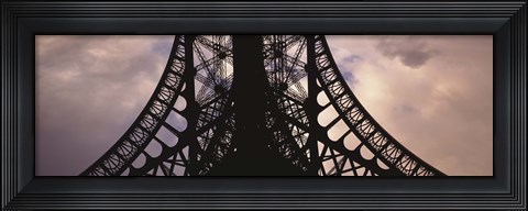 Framed Close-Up of Eiffel Tower Print