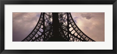 Framed Close-Up of Eiffel Tower Print