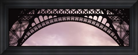 Framed Close Up Of Eiffel Tower, Paris, France Print