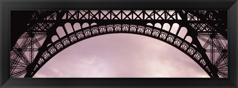Framed Close Up Of Eiffel Tower, Paris, France Print
