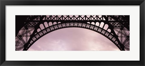 Framed Close Up Of Eiffel Tower, Paris, France Print