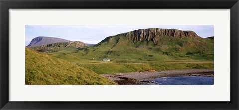 Framed Trotternish Peninsula, Isle Of Skye, Scotland, United Kingdom Print