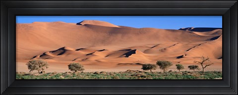Framed Africa, Namibia, Namib Desert Print