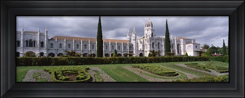 Framed Portugal, Lisbon, Facade of Jeronimos Monastery Print