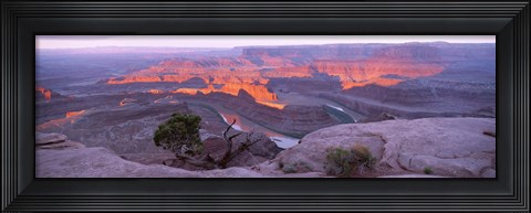 Framed Sunrise, Deadhorse State Park, Utah, USA Print