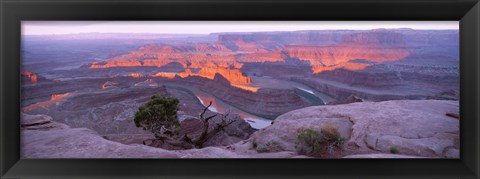 Framed Sunrise, Deadhorse State Park, Utah, USA Print