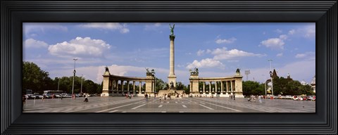 Framed Hero Square, Budapest, Hungary Print