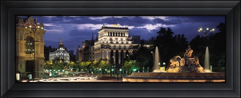 Framed Madrid, Spain Print