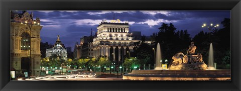 Framed Madrid, Spain Print