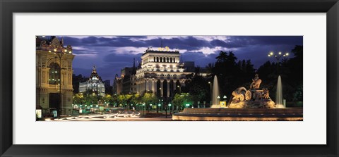 Framed Madrid, Spain Print