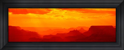 Framed Mesas and Buttes Grand Canyon National Park AZ USA Print